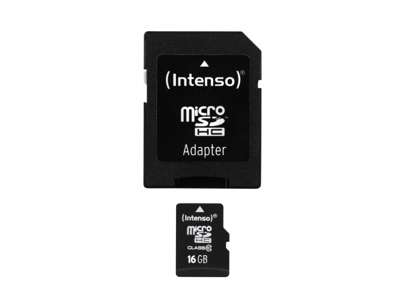 Intenso 16GB MicroSDHC Klasse 10