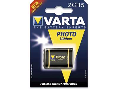 Batteri, 2CR5, 6 V, 1 stk, Varta Photo