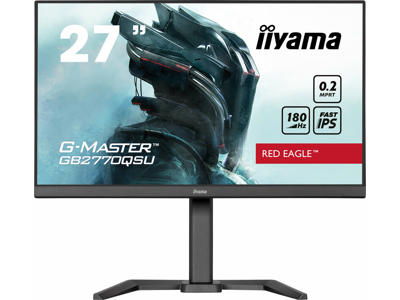 iiyama G-MASTER GB2770QSU-B6 computerskærm 68,6 cm (27") 2560 x 1440 pixel 2K Ultra HD LCD Sort