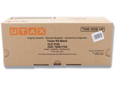 Toner, CDC1726/DCC2626, Black-sort, 7.000 sider, Utax 