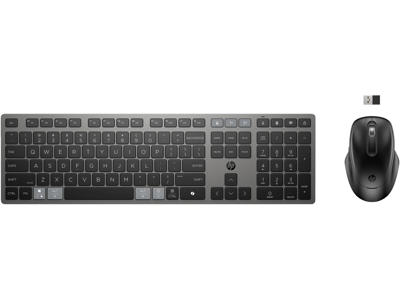 HP 725 Multi-Device Rechargeable Wireless Keyboard and Mouse Combo