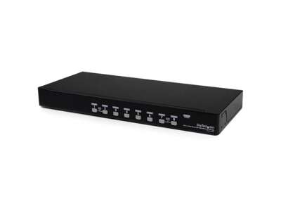 StarTech.com SV831DUSBU KVM Switch Stativ-montering Sort