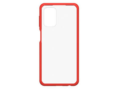 OtterBox React mobiltelefon etui 16,5 cm (6.5") Cover Rød, Transparent