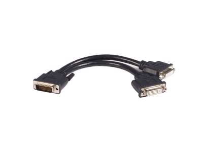 StarTech.com DMSDVIDVI1 videokabel adapter 0,2 m DMS 2x DVI-I Sort