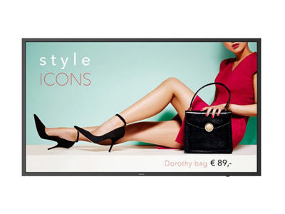 Philips 55BDL6052H/12 skilte display Digital fladpaneldisplay 138,7 cm (54.6") Wi-Fi 2500 cd/m² Fuld HD Sort Android 11 24/7