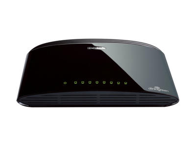 D-Link DES-1008D Ikke administreret Fast Ethernet (10/100) Sort