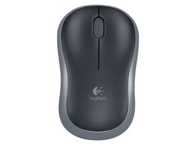 Logitech M185 Wireless Mouse, Grey