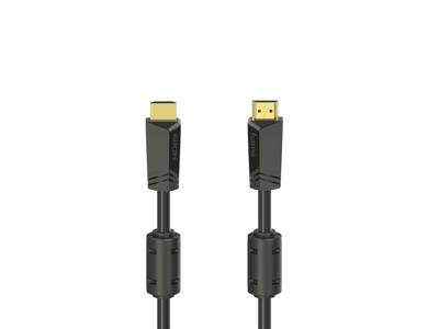 Hama 00205009 HDMI-kabel 10 m HDMI Type A (Standard) Sort