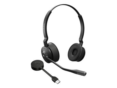 Jabra Engage 55 SE Headset Trådløs Kontor/Callcenter Sort