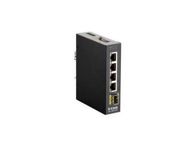 D-Link DIS‑100G‑5SW Ikke administreret L2 Gigabit Ethernet (10/100/1000) Sort