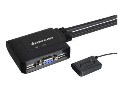 iogear 2-Port USB KVM Switch Sort