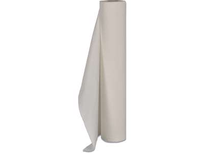 Lejepapir, neutral, 2-lags, 70mx70cm, Ø13cm, hvid, perforeret for hver 36 cm, Abena