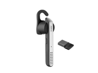 Jabra Stealth UC MS Headset Trådløs Ørekrog, I ørerne Opkald/musik Micro-USB Bluetooth Sort