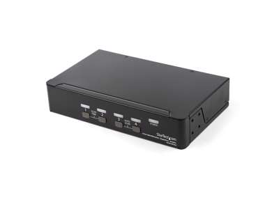 StarTech.com SV431DPUA2 KVM Switch Stativ-montering Sort