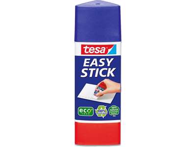 Limstift, 12 g, Trekantet, 1 stk, Tesa Easy Stick ecoLogo 57272