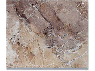 Stænkplade, Magnetisk, 60x50 cm, Beige marmor, Naga Splashback