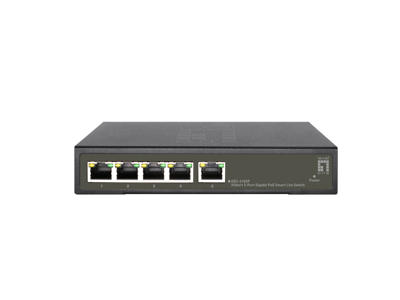 LevelOne GES-2105P netværksswitch Administreret L2 Gigabit Ethernet (10/100/1000) Strøm over Ethernet (PoE) Sort