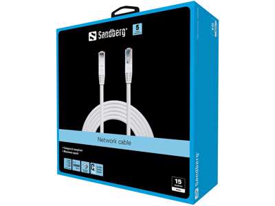 Sandberg Network Cable UTP Cat6 15 m