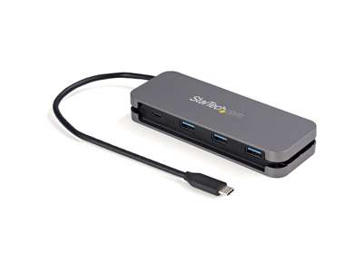 StarTech.com HB30CM3A1CB interface hub USB 3.2 Gen 1 (3.1 Gen 1) Type-C 5000 Mbit/s Sort, Grå