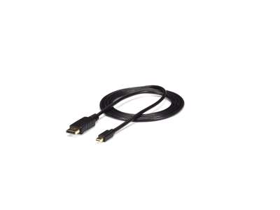 StarTech.com MDP2DPMM6 DisplayPort kabel 1,8 m Mini DisplayPort Sort