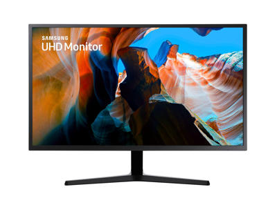 Samsung UJ59 computerskærm 81,3 cm (32") 3840 x 2160 pixel 4K Ultra HD LCD Grå