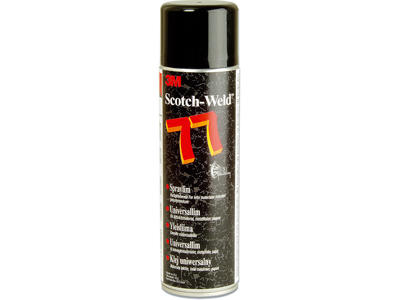 Limspray, Til papir, Permanent, 500 ml, 3M Scotch-Weld 77