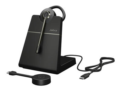 Jabra Engage 55 SE Headset Trådløs Ørekrog Car/Home office Sort