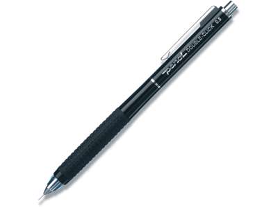 Stiftblyant, 0.5 mm, Pen: Sort, Med gummigreb, Penol Double-Click 