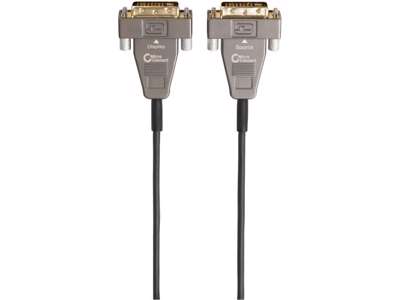 Microconnect MONCC20OP DVI kabel 20 m DVI-D Guld