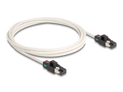 DeLOCK 80170 netværkskabel Hvid 2 m Cat6a S/FTP (S-STP)