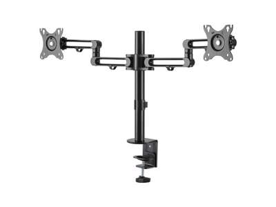 StarTech.com ARMDUAL3 skærmbeslag og -stativer 81,3 cm (32") Skrivebord Sort