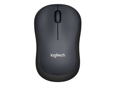 Logitech M220 Silent Wireless Mouse, Charcoal Black