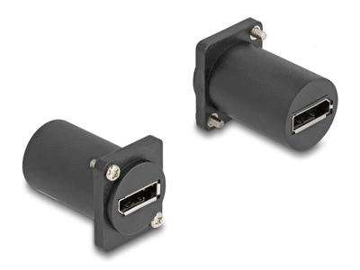 DeLOCK 88154 kabel kønsskifter DisplayPort Sort