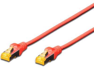 Microconnect SFTP6A005RBOOTED netværkskabel Rød 0,5 m Cat6a S/FTP (S-STP)