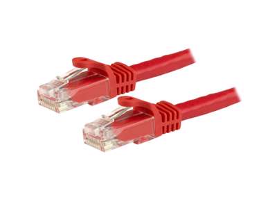 StarTech.com N6PATC1MRD netværkskabel Rød 1 m Cat6 U/UTP (UTP)