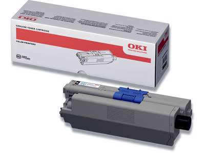 Toner, C310-C330-C500, Black-sort, 3.500 sider, OKI 44469803