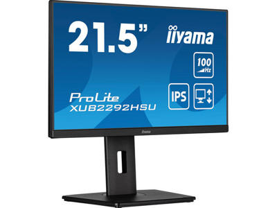 iiyama ProLite XUB2292HSU-B6 computerskærm 55,9 cm (22") 1920 x 1080 pixel Fuld HD LED Sort