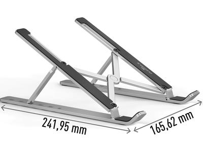 Laptop stand, Alu, Durable FOLD