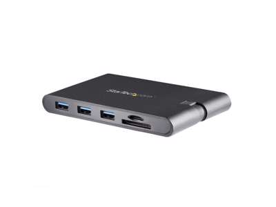 StarTech.com DKT30CHVSCPD dockingstation Ledningsført USB 3.2 Gen 1 (3.1 Gen 1) Type-C Sort