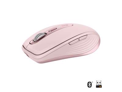 Logitech MX Anywhere 3 Wireless Mouse, Rose