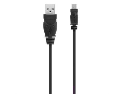 Belkin USB 2.0 A/Micro USB B, 1.8m USB-kabel 1,8 m USB A Micro-USB B Sort