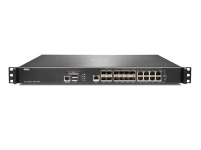 SonicWall NSA 6600 firewall (hardware) 1U 12 Gbit/sek.