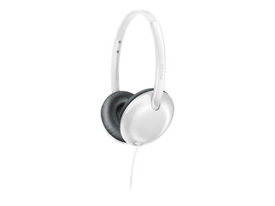 Philips SHL4400WT/00 hovedtelefoner/headset Ledningsført Musik Hvid