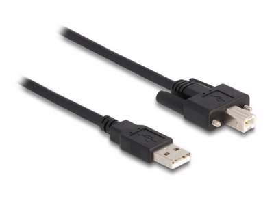 DeLOCK 87198 USB-kabel USB 2.0 1 m USB A USB B Sort