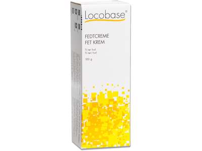 Fedtcreme, Uden farve og parfume, 70% fedt, 100 g, Locobase