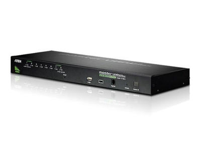 ATEN CS1708A-AT-G KVM Switch Stativ-montering Sort