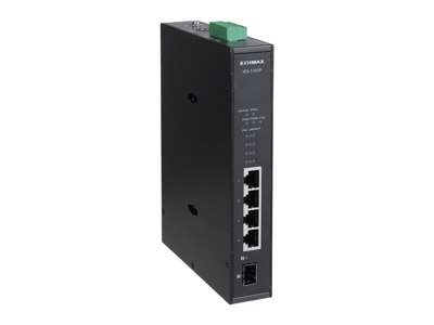 Edimax IGS-1105P netværksswitch Ikke administreret Gigabit Ethernet (10/100/1000) Strøm over Ethernet (PoE) Sort