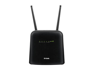 D-Link DWR-960 trådløs router Gigabit Ethernet Dual-band (2,4 GHz / 5 GHz) 4G Sort