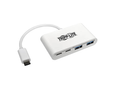 Tripp Lite U460-004-2A2C interface hub USB 3.2 Gen 1 (3.1 Gen 1) Type-C 5000 Mbit/s