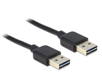 DeLOCK 85556 USB-kabel USB 2.0 2 m USB A Sort